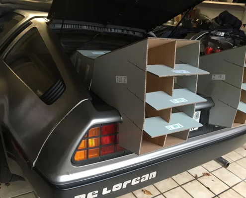 BTTF DeLorian Time Mashine - Vents / Abzugsöffnungen